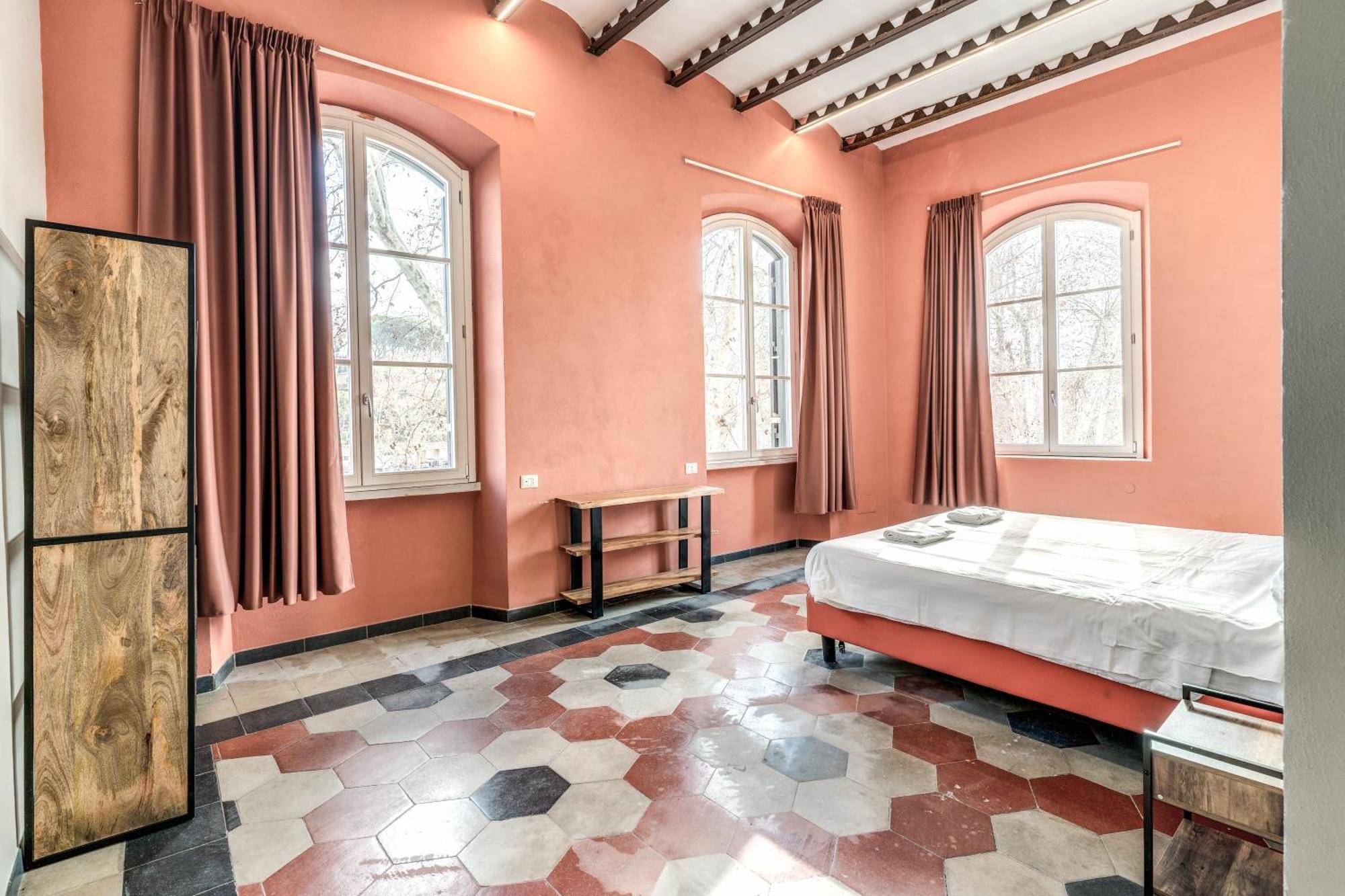 Хостел Borgo Ripa Urban Travel Рим Екстер'єр фото